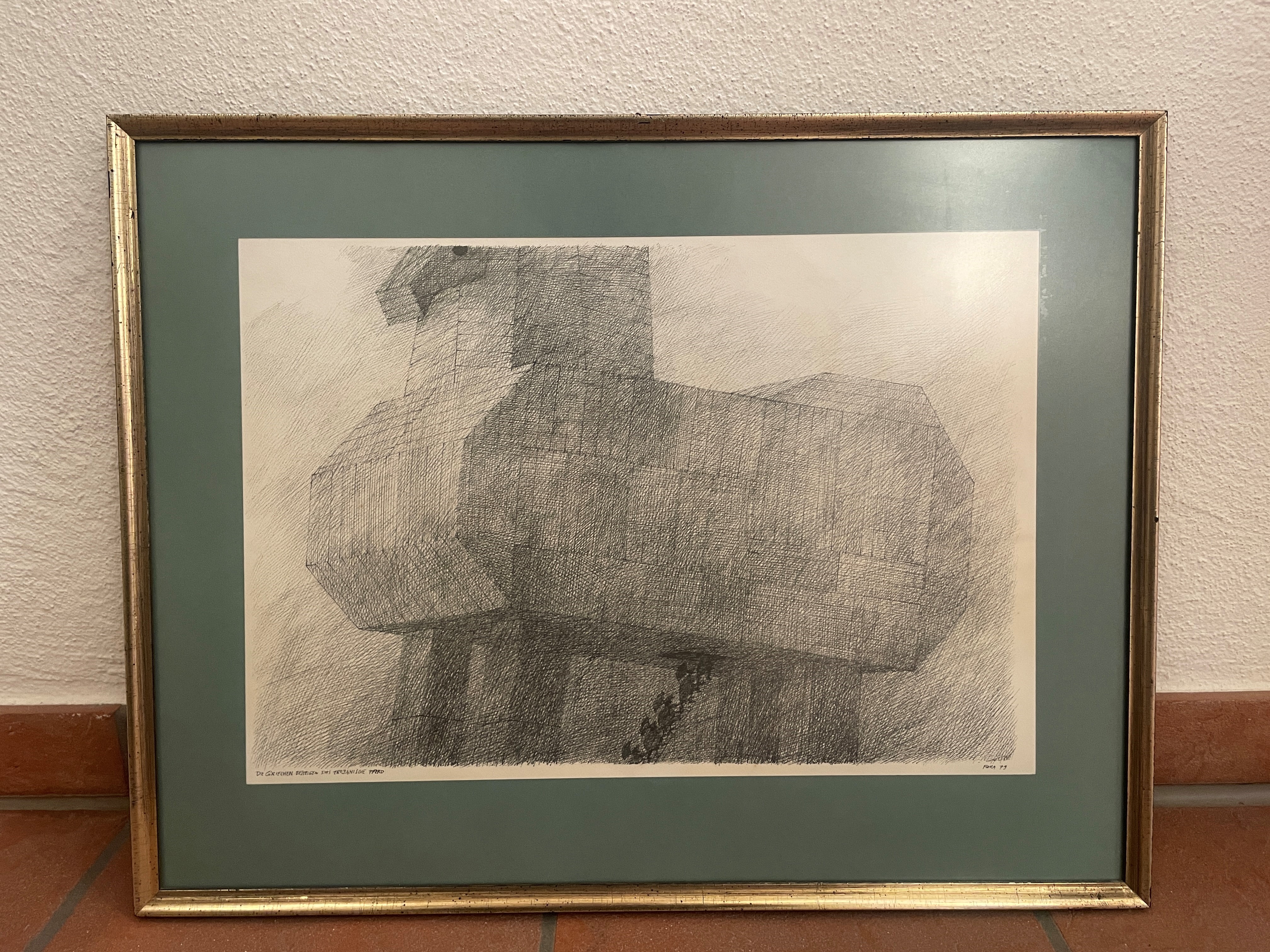 Flora - Die Griechen besteigen das Trojanische Pferd, 1979