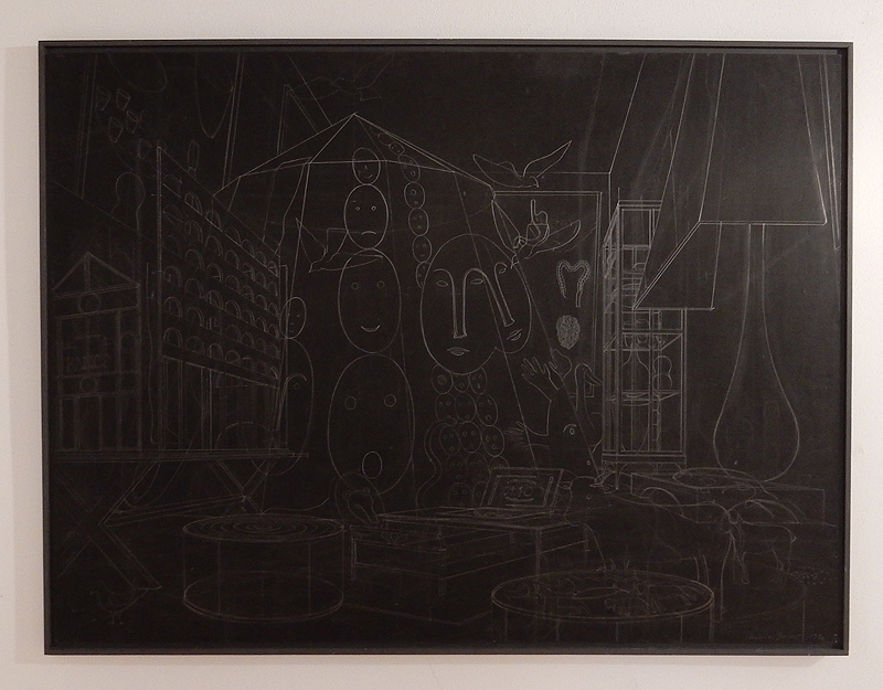 Huber - Vorzeichnung zu Studio II 511