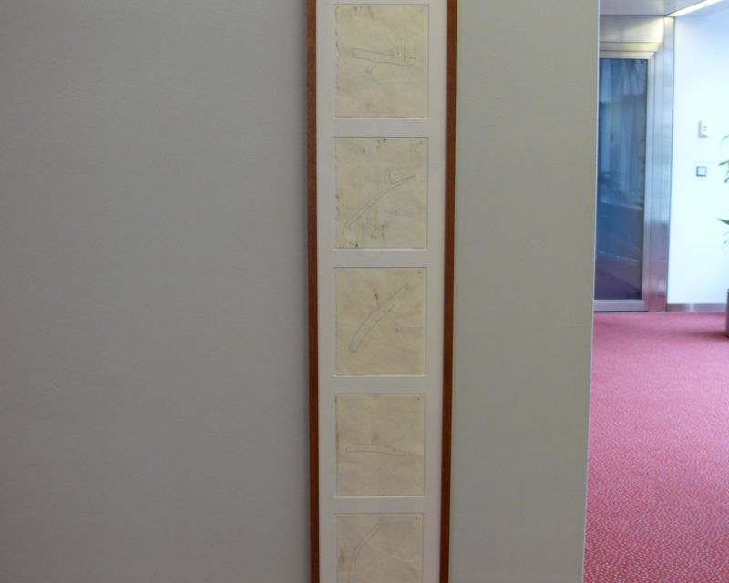 Fulton - the outlines of seven pine twigs 1122